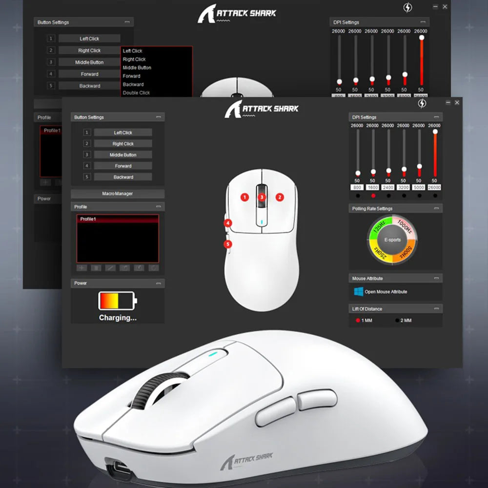 ATTACK SHARK X3 Gaming Mouse